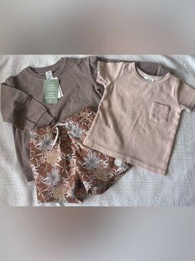 Rylee + Cru + Mebie Baby Bundle 2T–3Y | Neutral Boutique Set